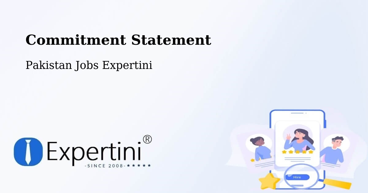 Corporate Commitment – Basti Dosa - Pakistan Jobs Expertini